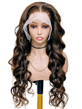 LOVELY UNIT BRAZILIAN 13X4 LACE FRONTAL WIG