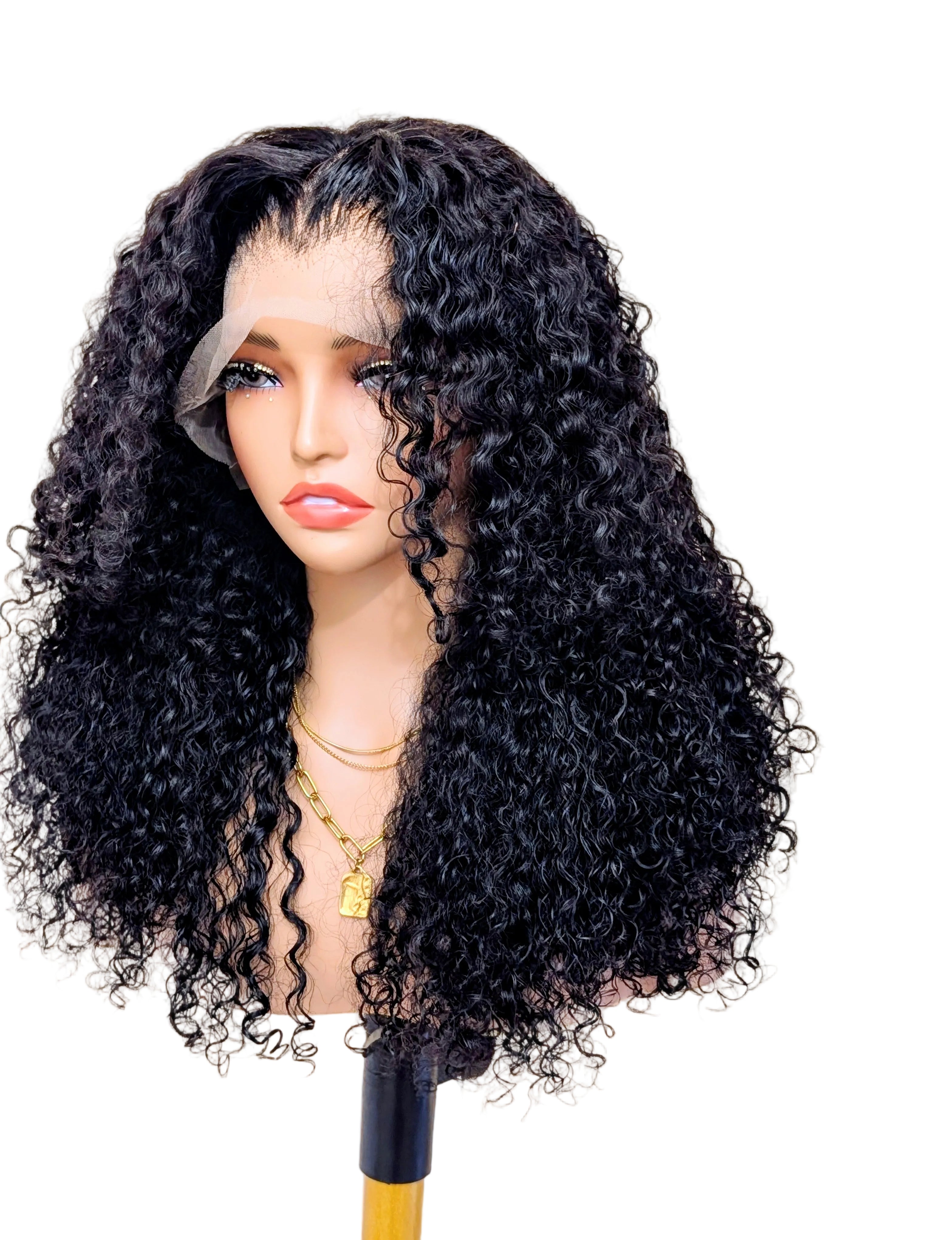 BEAUTY BURMESE CURLY UNIT 13X4 LACE FRONTAL WIG