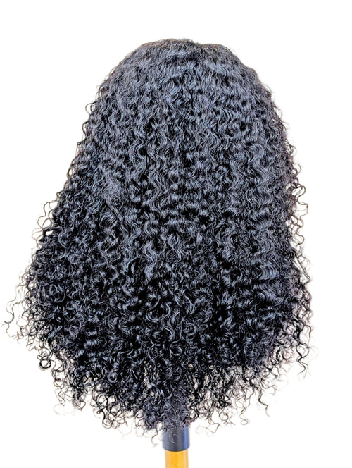 BEAUTY BURMESE CURLY UNIT 13X4 LACE FRONTAL WIG