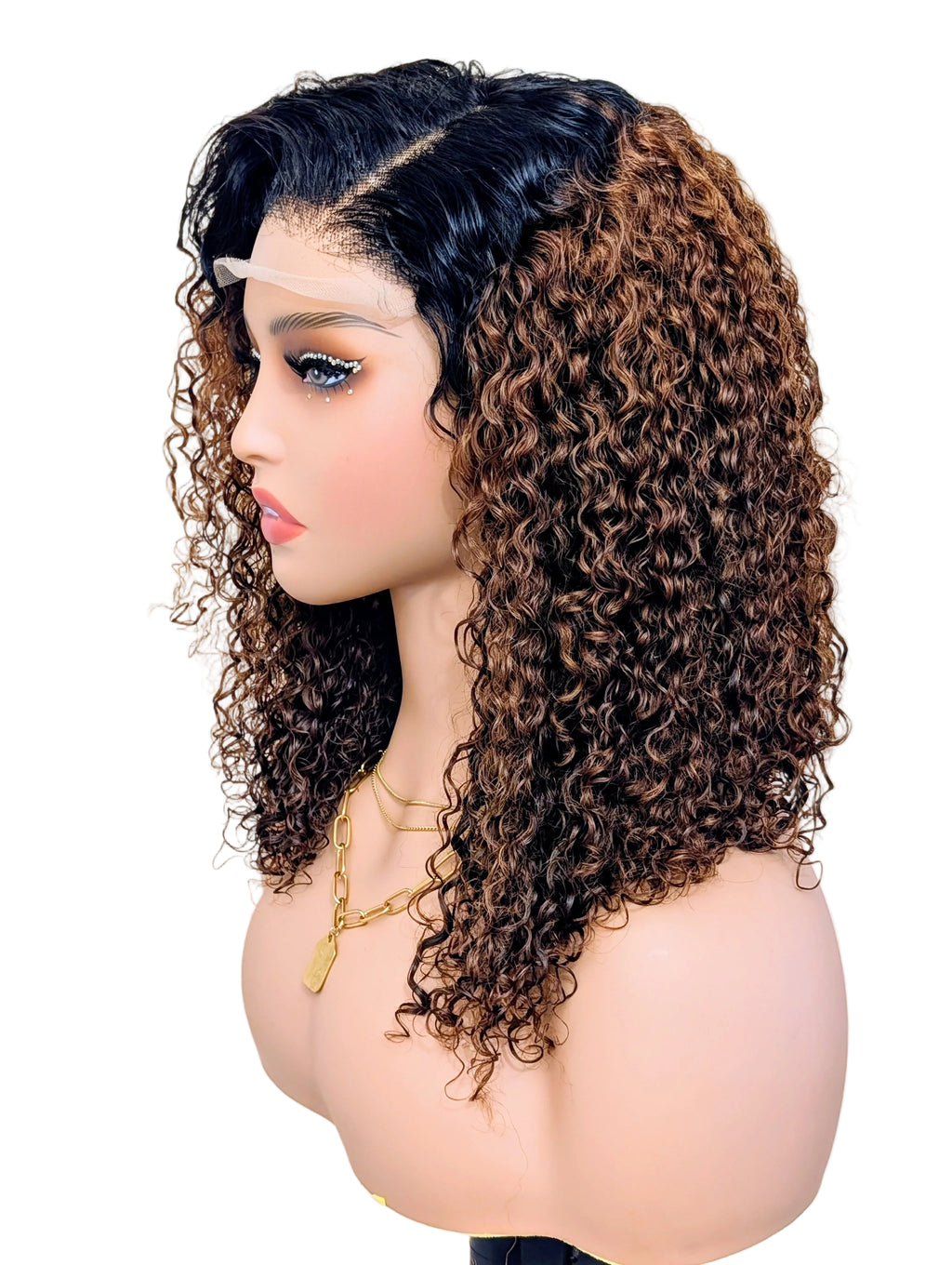 SILVA PIXE JERRY CURL UNIT BRAZILIAN 5X5 LACE CLOSURE WIG